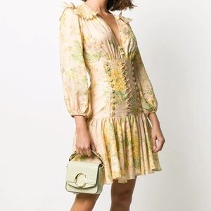 Zimmerman Amelie corset dress NWT